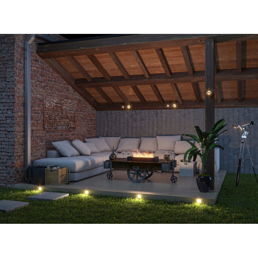 InFire - BIO fireplace 8x60 cm 3kW black