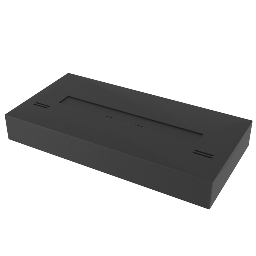 InFire - BIO fireplace 8x60 cm 3kW black