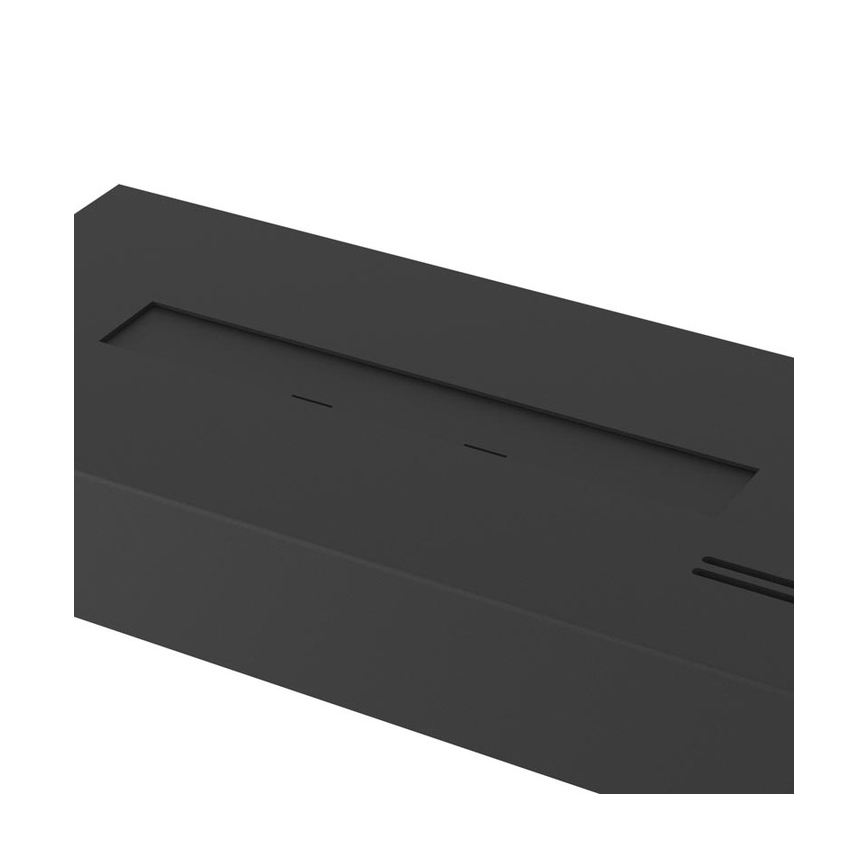InFire - BIO fireplace 8x60 cm 3kW black