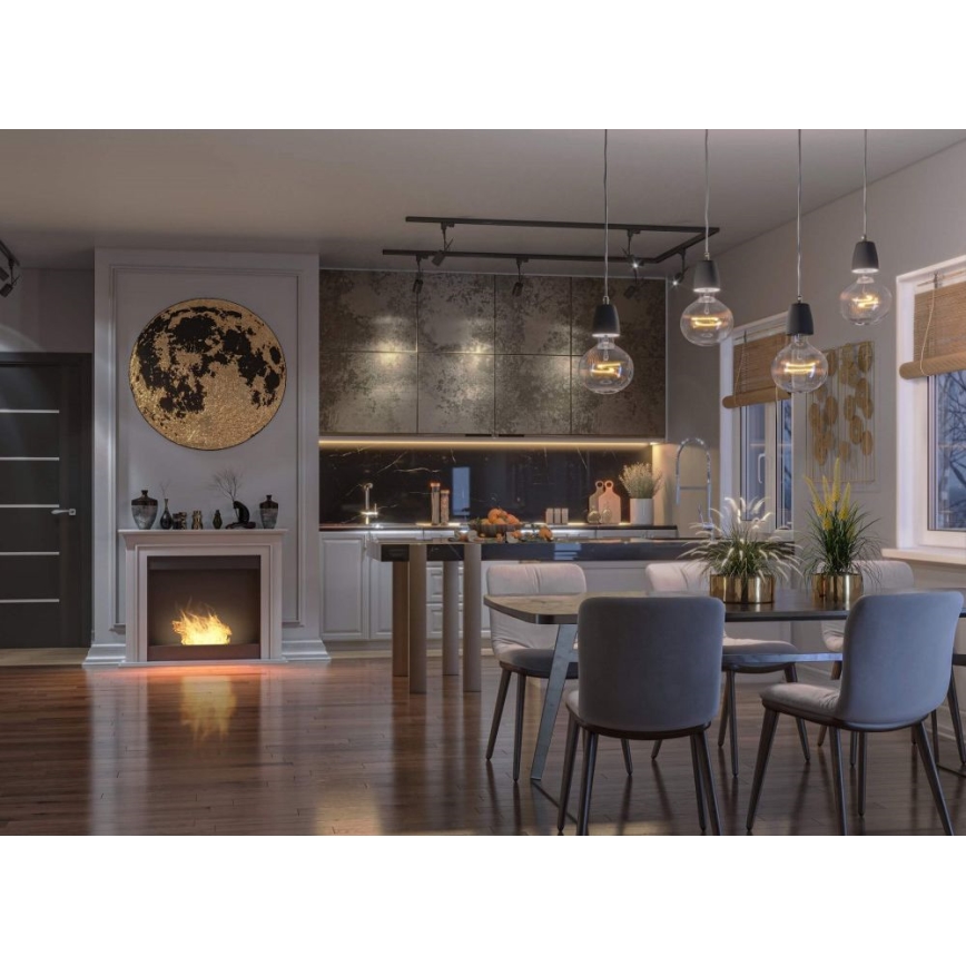 InFire - BIO fireplace 90x112,5 cm 3kW white