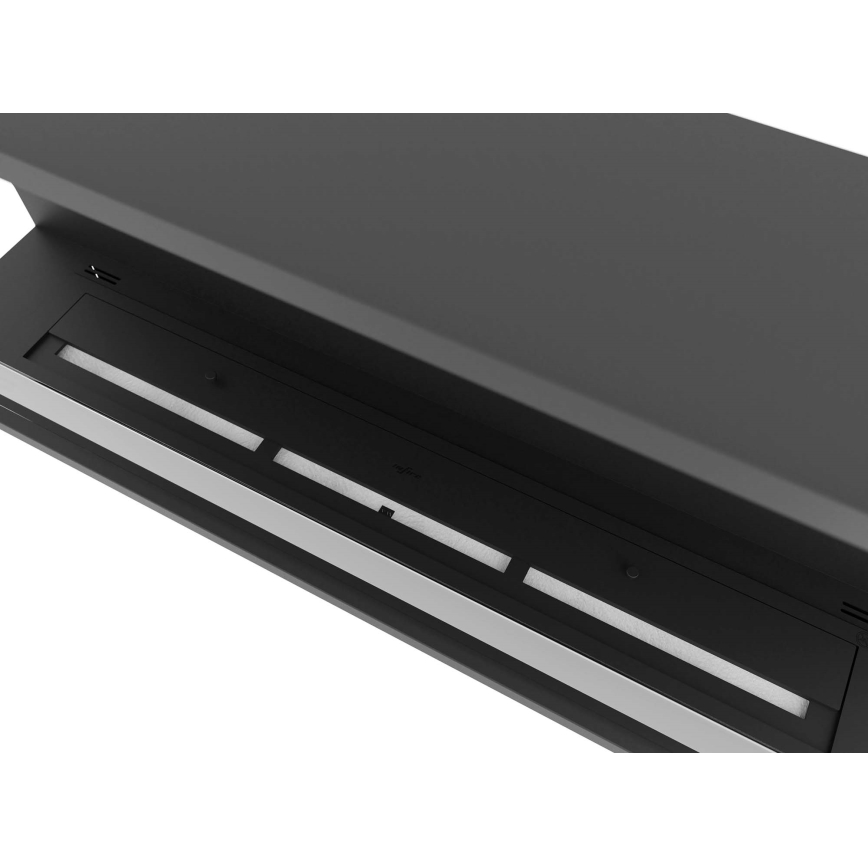 InFire - Built-in BIO fireplace 120x50 cm 3kW black