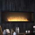 InFire - Built-in BIO fireplace 150x50 cm 4,2kW black