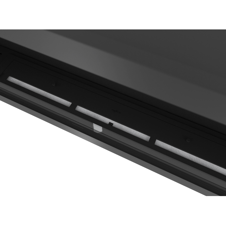 InFire - Built-in BIO fireplace 150x50 cm 4,2kW black