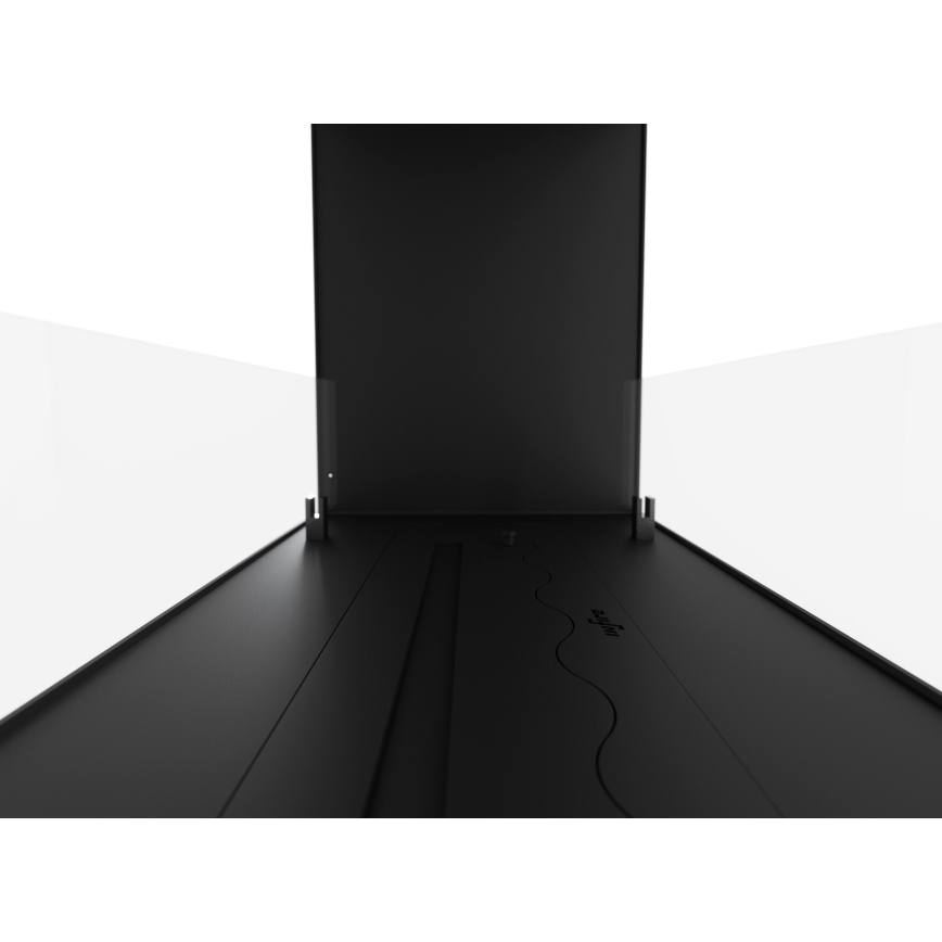 InFire - Built-in BIO fireplace 48,5x83,5 cm 3,5kW black
