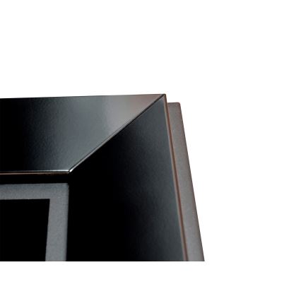 InFire - Built-in BIO fireplace 49x90 cm 3kW black