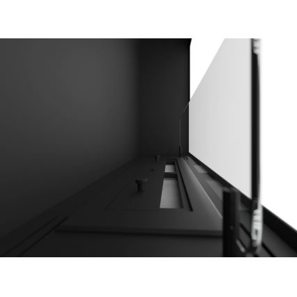 InFire - Built-in BIO fireplace 90x50 cm 3kW black