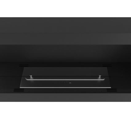 InFire - Corner BIO fireplace 45x90 cm 3kW black