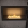 InFire - Corner BIO fireplace 84x54 cm 3kW black