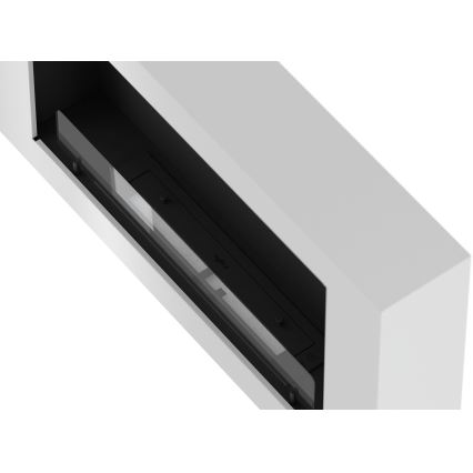 InFire - Wall BIO fireplace 100x56 cm 3kW white