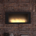 InFire - Wall BIO fireplace 120x56 cm 3kW black