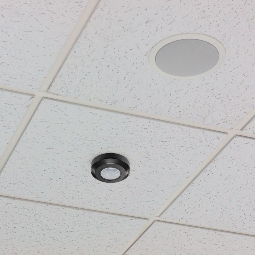Infrared motion sensor 360° 200W/230V black
