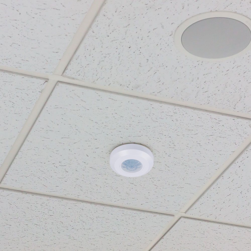 Infrared motion sensor 360° 200W/230V white