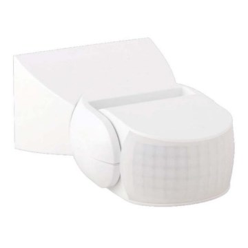 Infrared outdoor motion sensor 180° 230V IP65 white