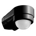 Infrared outdoor motion sensor 240° 600W/230V IP65 black
