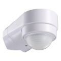 Infrared outdoor motion sensor 240° 600W/230V IP65 white
