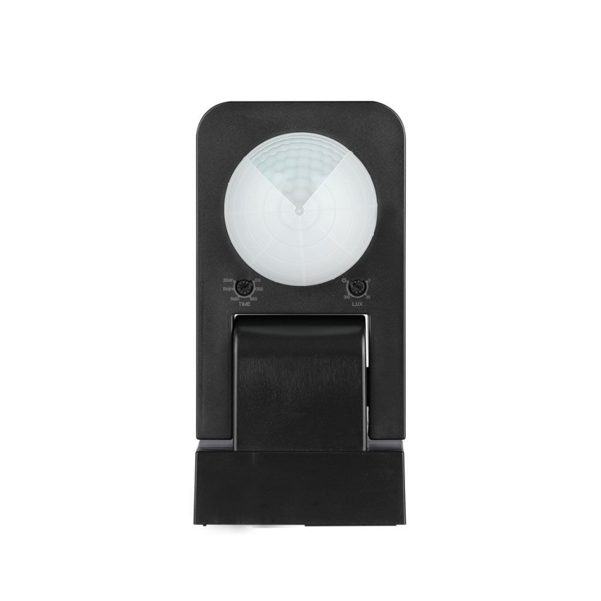 Infrared outdoor motion sensor 360° 1000W/230V IP65 black