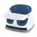 Ingenuity - BABY BASE 2-in-1 Dining Chair Booster Seat, Dark Blue