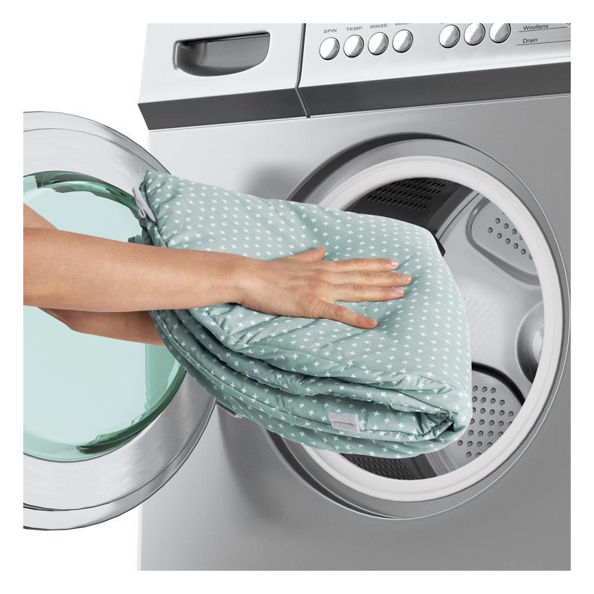 Ingenuity - Baby blanket for playing LOAMY mint/grey
