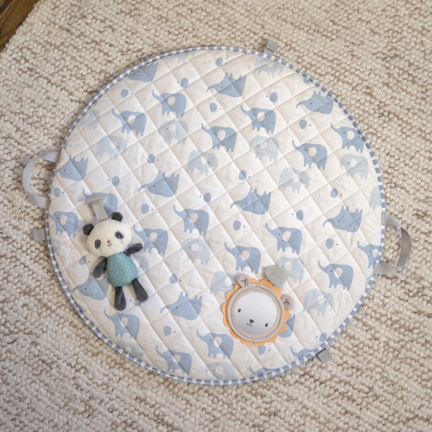 Ingenuity - Baby Play Mat ELEPHANT MARCH