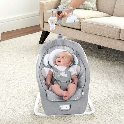 Ingenuity - Baby rocker with melody CUDDLE LAMB