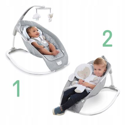 Ingenuity - Baby rocker with melody CUDDLE LAMB