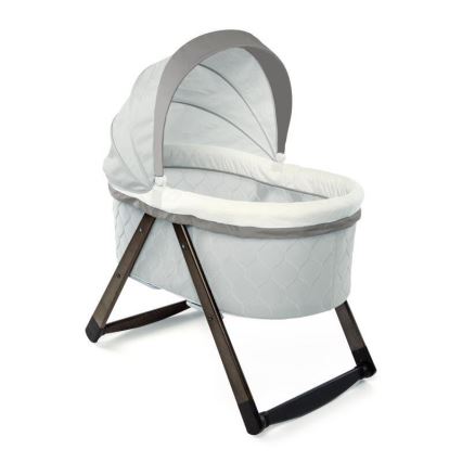 Ingenuity - Baby rocking crib CARRINGTON grey/brown