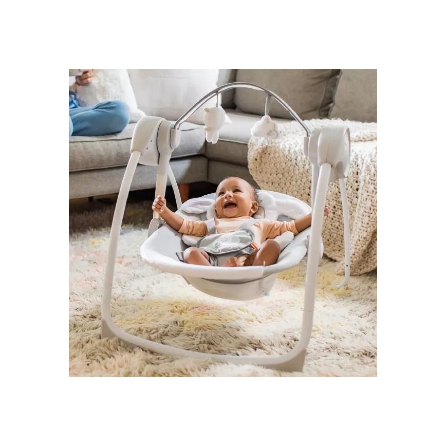 Ingenuity - Baby swing with melody CUDDLE LAMB