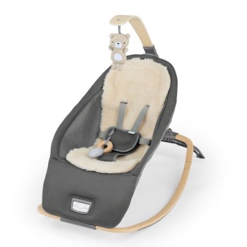 Ingenuity - Baby vibrating lounger with melody EVERY SEASON WESLEY grey