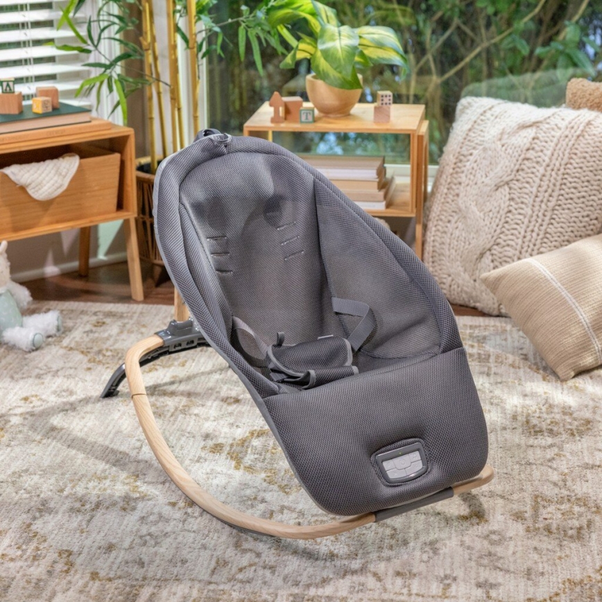 Ingenuity - Baby vibrating lounger with melody EVERY SEASON WESLEY grey