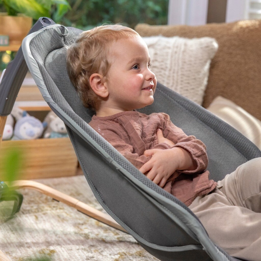 Ingenuity - Baby vibrating lounger with melody EVERY SEASON WESLEY grey