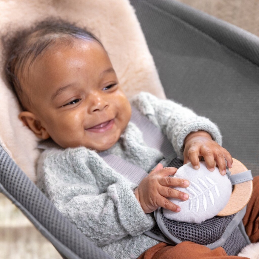 Ingenuity - Baby vibrating lounger with melody EVERY SEASON WESLEY grey