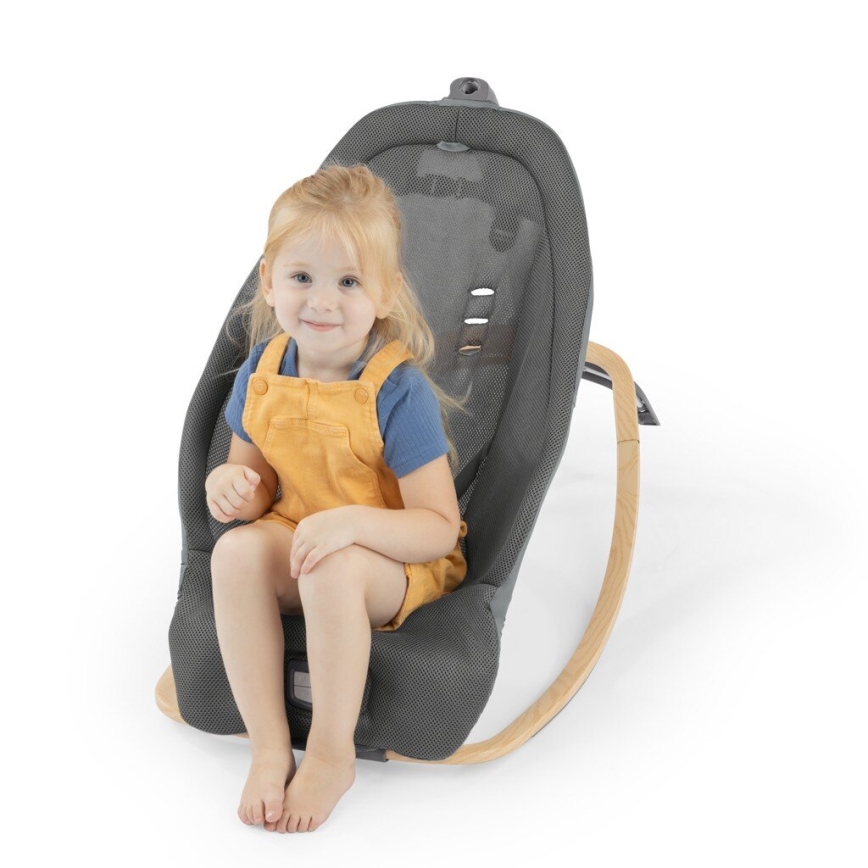 Ingenuity - Baby vibrating lounger with melody EVERY SEASON WESLEY grey