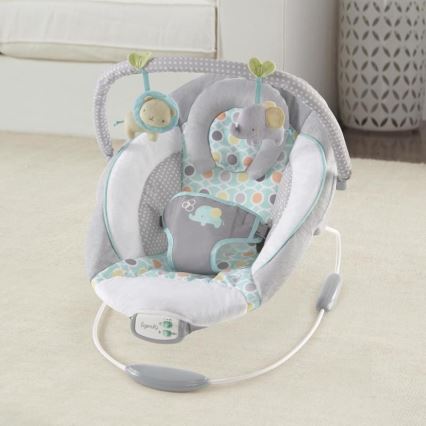 Ingenuity - Baby vibrating lounger with melody MORRISON 3xC