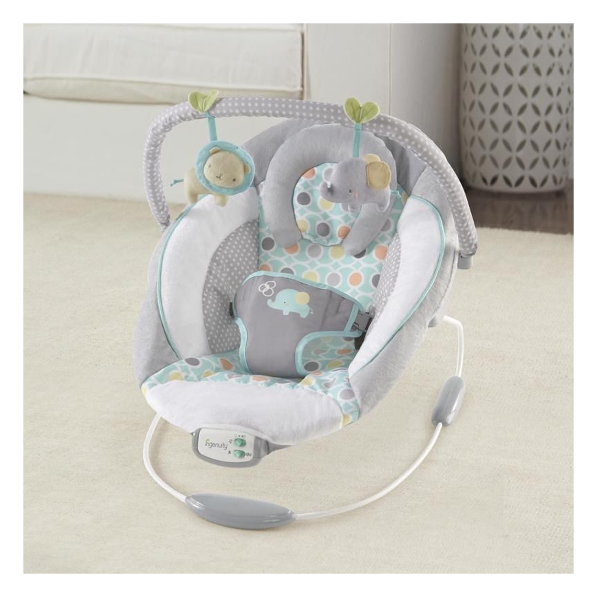 Ingenuity - Baby vibrating lounger with melody MORRISON