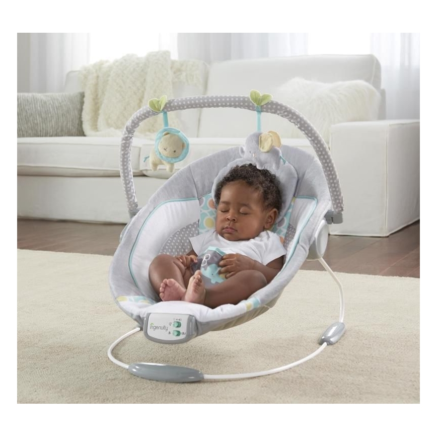 Ingenuity - Baby vibrating lounger with melody MORRISON