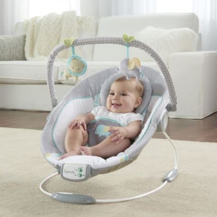 Ingenuity - Baby vibrating lounger with melody MORRISON