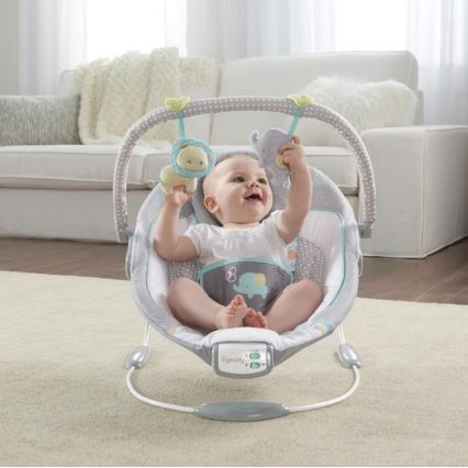 Ingenuity - Baby vibrating lounger with melody MORRISON