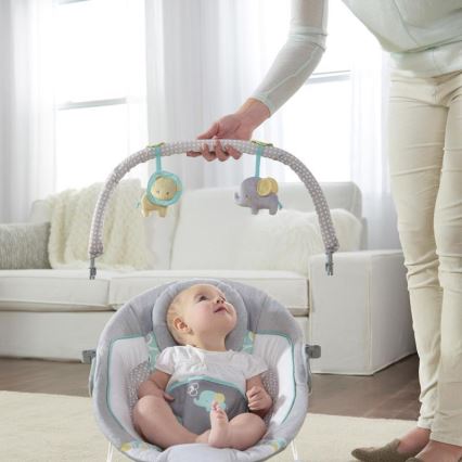 Ingenuity - Baby vibrating lounger with melody MORRISON