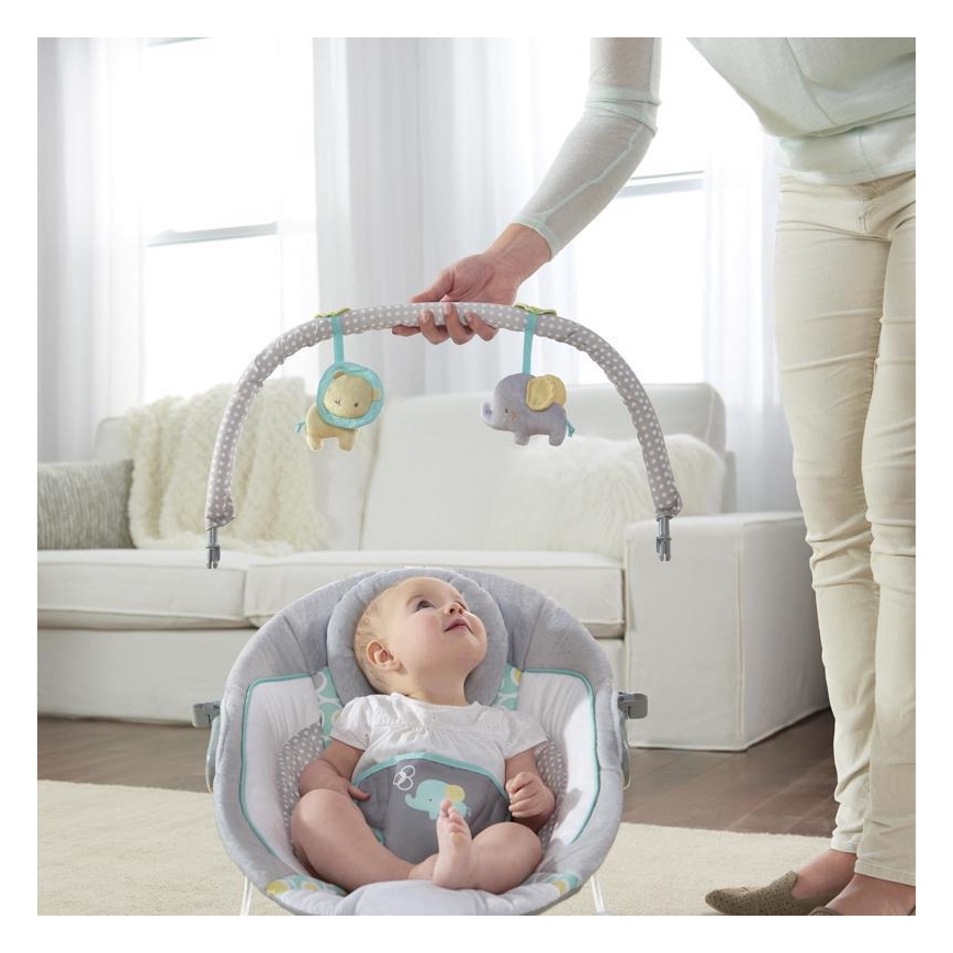 Ingenuity - Baby vibrating lounger with melody MORRISON