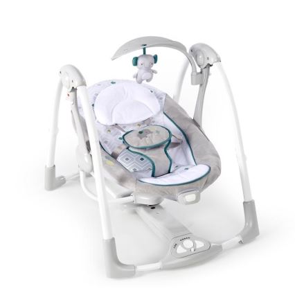 Ingenuity - Baby vibrating swing with melody 2in1 NASH
