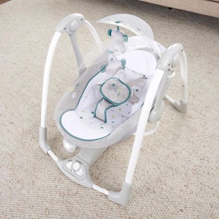 Ingenuity - Baby vibrating swing with melody 2in1 NASH