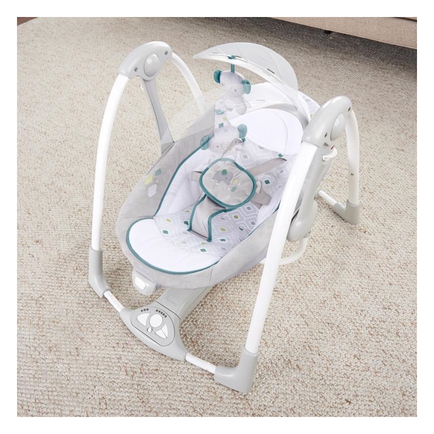 Ingenuity - Baby vibrating swing with melody 2in1 NASH