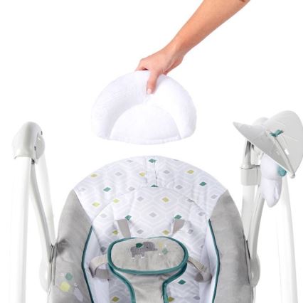 Ingenuity - Baby vibrating swing with melody 2in1 NASH