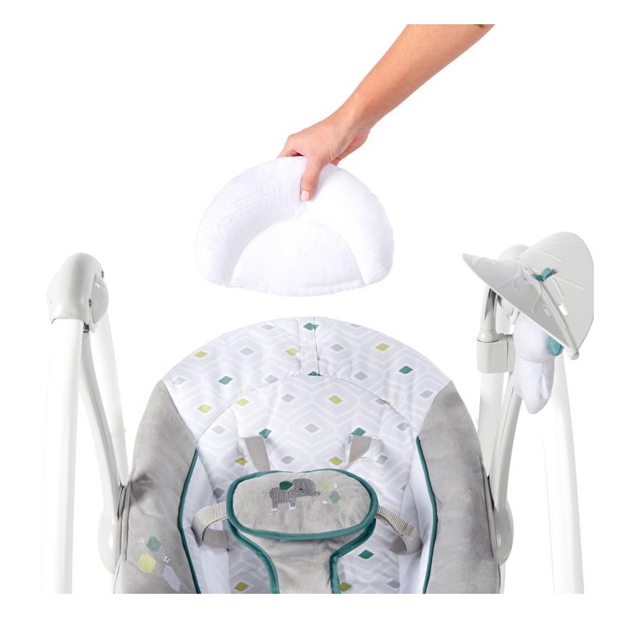 Ingenuity - Baby vibrating swing with melody 2in1 NASH