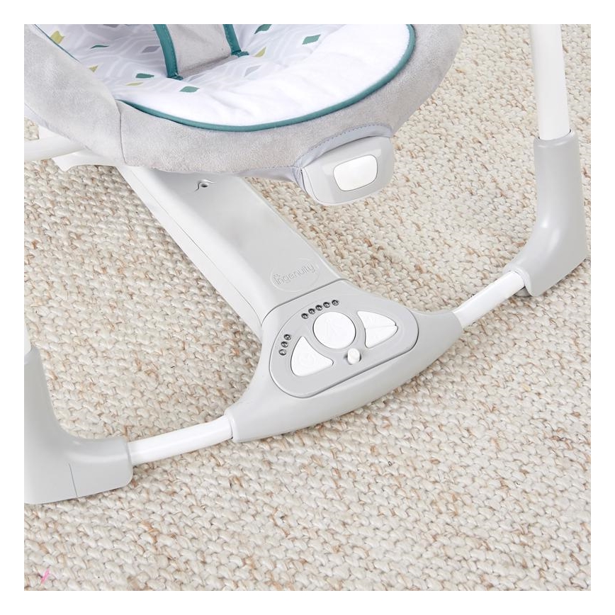 Ingenuity - Baby vibrating swing with melody 2in1 NASH
