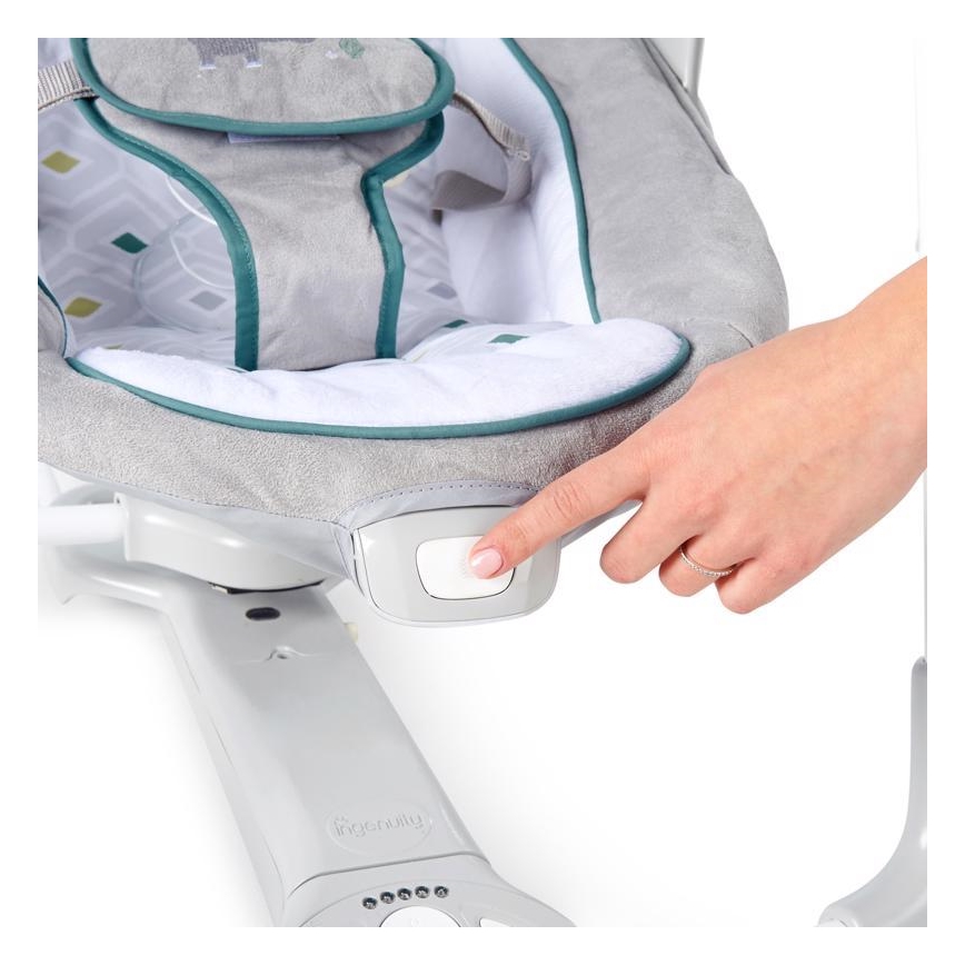 Ingenuity - Baby vibrating swing with melody 2in1 NASH