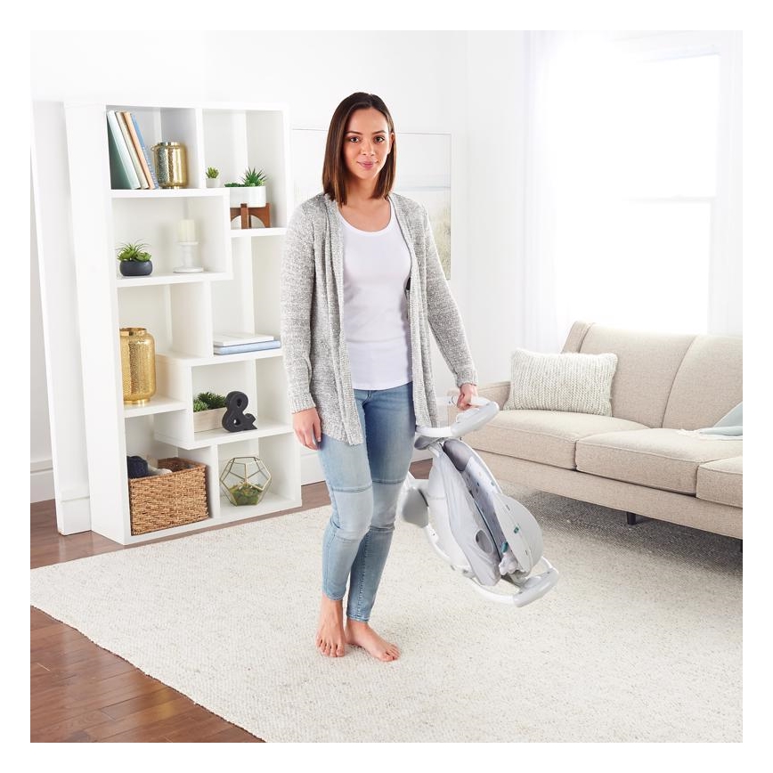 Ingenuity - Baby vibrating swing with melody 2in1 NASH