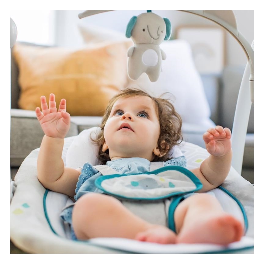 Ingenuity - Baby vibrating swing with melody 2in1 NASH