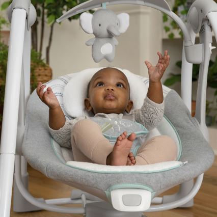 Ingenuity - Baby vibrating swing with melody 2in1 SWELL