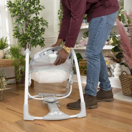 Ingenuity - Baby vibrating swing with melody 2in1 SWELL